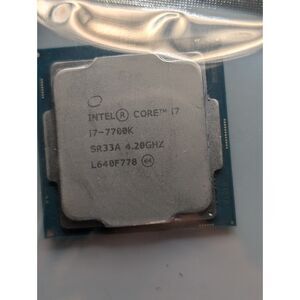 Intel Core i7‑7700K 4.2GHz CPU • SR33A • Pulled Working • Parts/Repair•UMM Finds